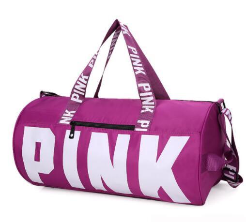 Pink shoulder bag