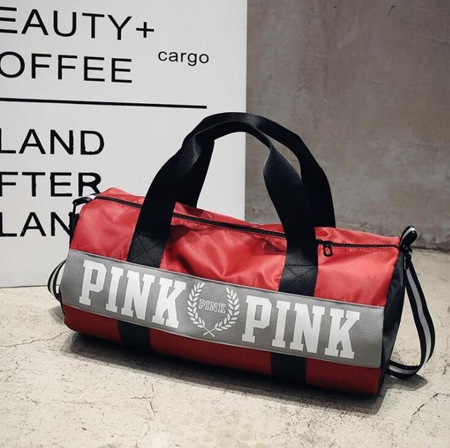 Pink shoulder bag