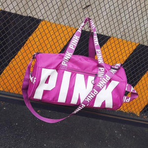 Pink shoulder bag