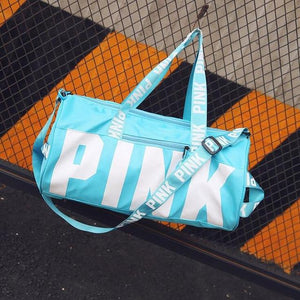 Pink shoulder bag