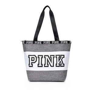 Pink shoulder bag