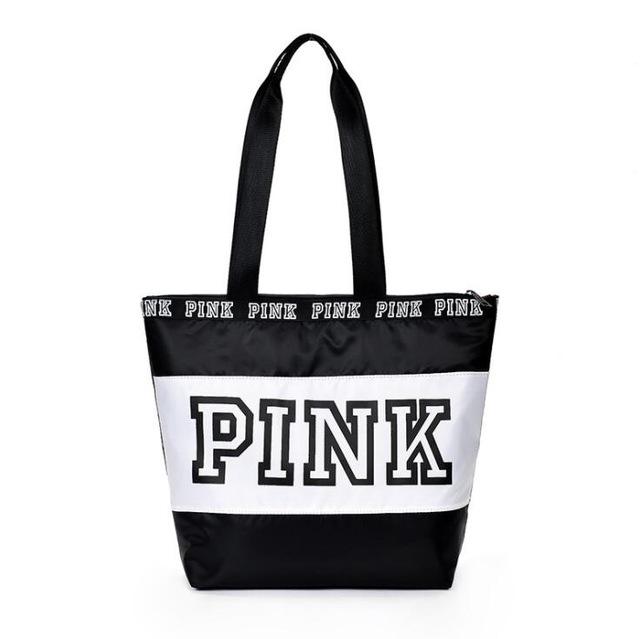 Pink shoulder bag