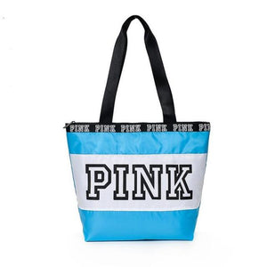 Pink shoulder bag