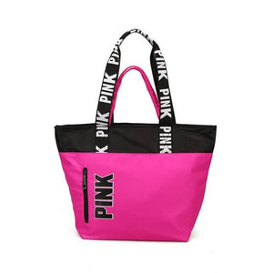 Pink shoulder bag